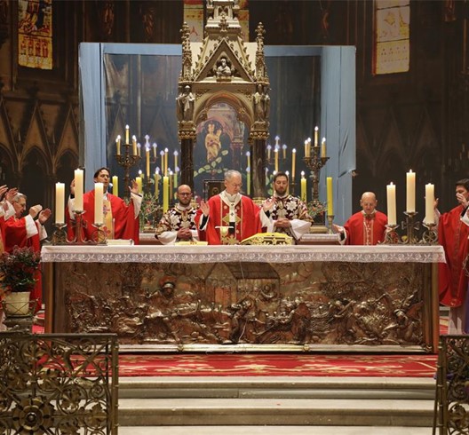 Nadbiskup Kutleša predvodio misno slavlje Nedjelje Muke Gospodnje u Zagrebačkoj katedrali